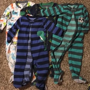 3T boy’s one-piece pajamas